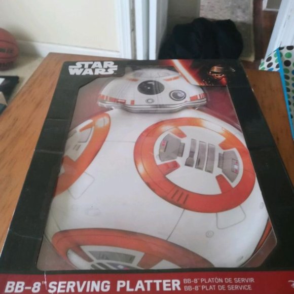 Star Wars BB-8 Official Disney Serving Platter/Party Tray - Picture 1 of 2
